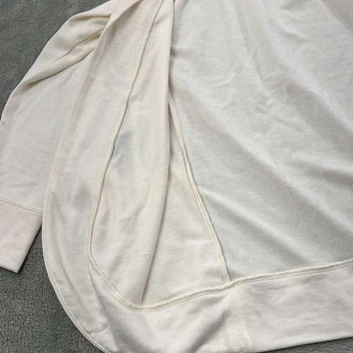 NUEVO J Crew S Cárdigan Abierto Crema Manga Larga Suave Suéter - Imagen 8 de 8