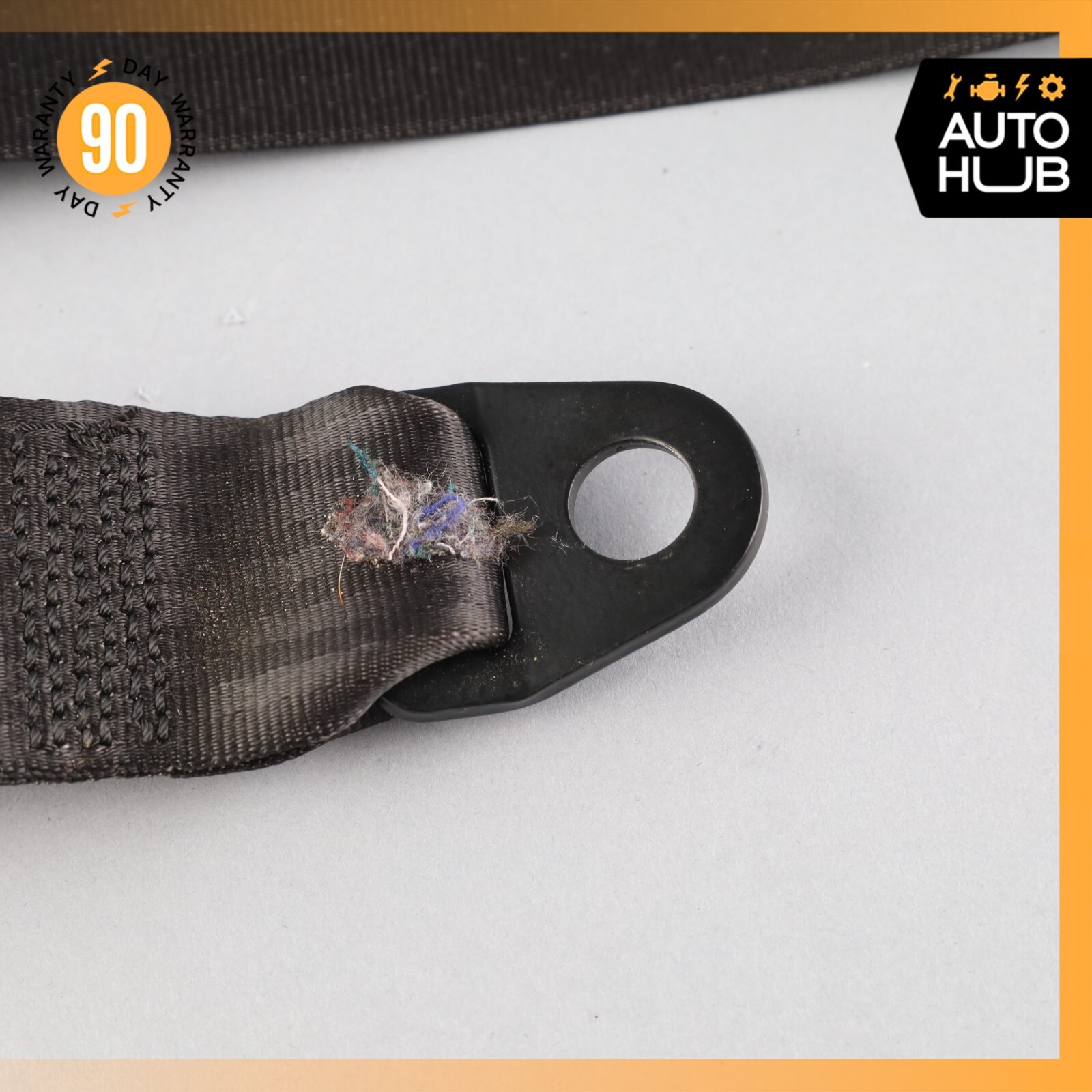 02-07 Maserati Coupe 4200 GT M138 Rear Left Driver Side Seat Belt Black OEM
