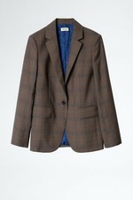 Designer Jacket New With Tags - Zadig&voltaire - Xs - 100% Virgin Wool