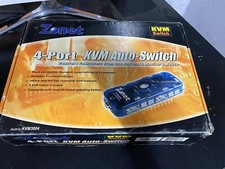 Zonet  KVM3004 4-Ports External KVM switch PS/2