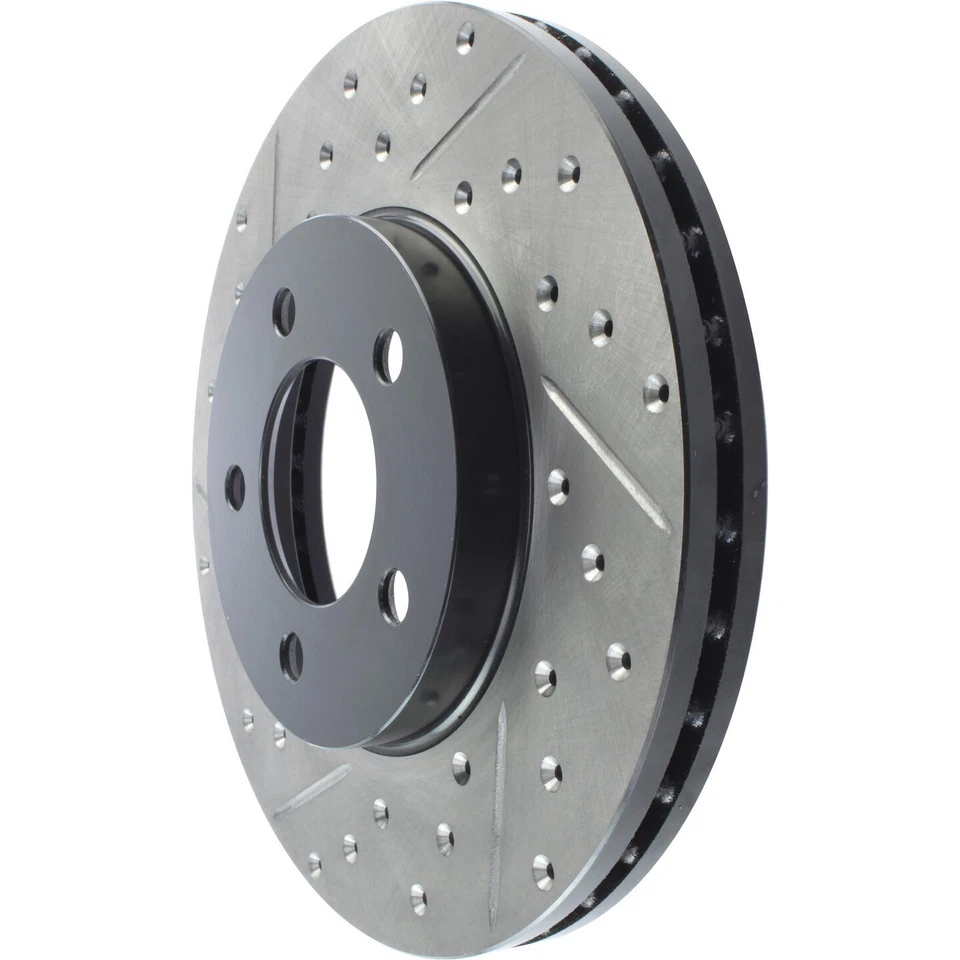 Front PAIR Stoptech Disc Brake Rotor for 1994-2000 Ford Taurus (44112) - Image 4 of 4