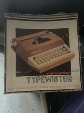 Marx Toys Marxwriter Typewriter WITH ORIGINAL BOX -- Vintage 1970s thumbnail
