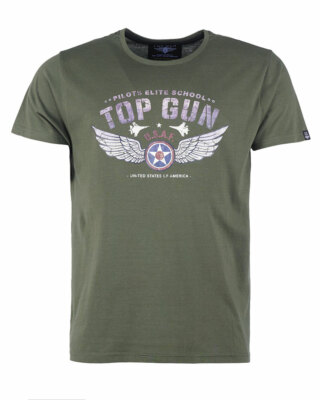Original T-Shirt Pilots Elite School Top Gun Paramount Movie Mitchell Maverick