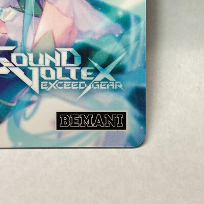KONAMI e-AMUSEMENT PASS Card Sound Voltex Exceed Gear SDVX