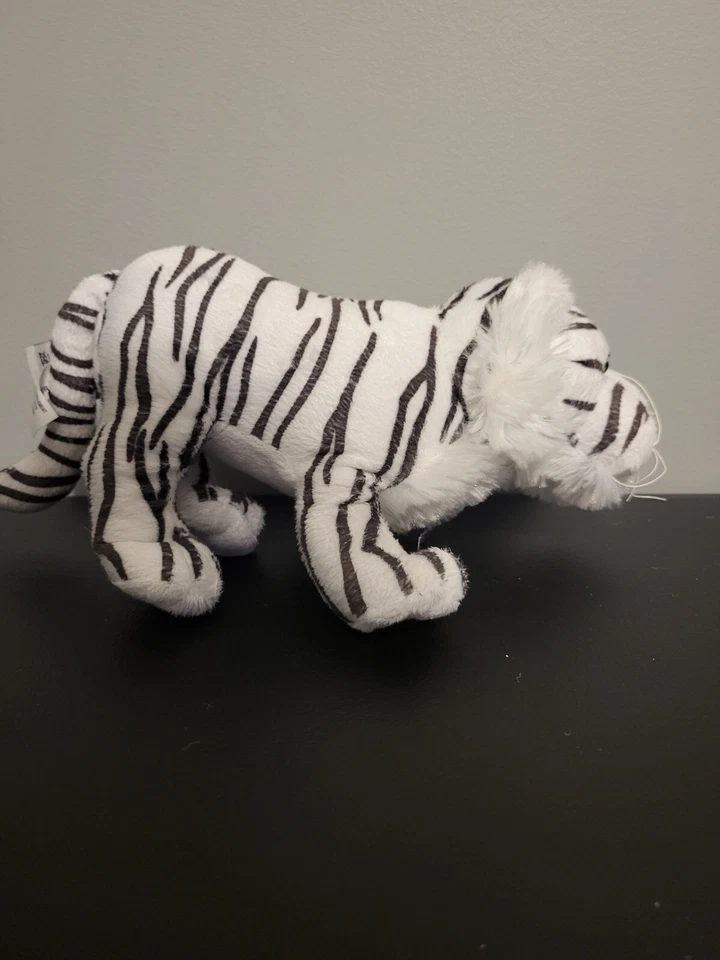 Webkinz White Tiger Plush HM614 GANZ Used White And Black (READ DESC) - Image 4 of 4