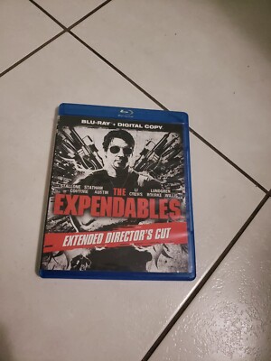 The Expendables Bluray Disc 2011 Extended Directors Cut Free Shipping VGC