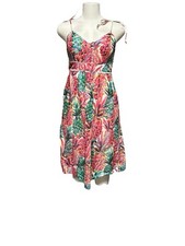 J. Crew Ratti Painted Pineapple Tropical Sun Dress Size 0