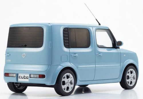 Kyosho samurai 1/18 NISSAN CUBE Light Blue KSR18060AB | eBay