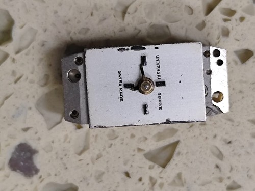UNIVERSAL GENEVE Cal. 09 Swiss Made  Movement With Dial Not Work Good Balance - Picture 3 of 5