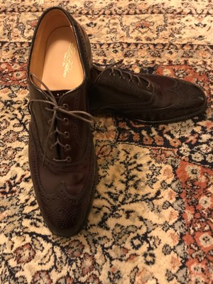 Alden Wing Tip Bal Shoe