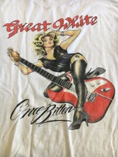 Great White We love our fans- nothing says love band shirt E493