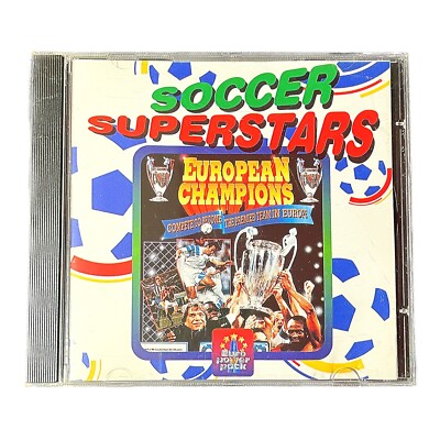 PC Spiel Soccer Superstars European Champions Fußball 1996 Retro Game