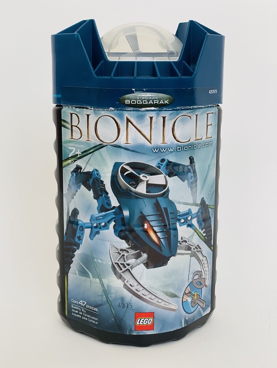 LEGO 8743 Bionicle Visorak: Boggarak w/ Canister & Instructions | eBay