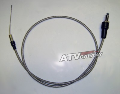 Steel Braided Thumb Throttle Cable Yamaha Raptor 350 05 06 07 08 09 10 11 OEM