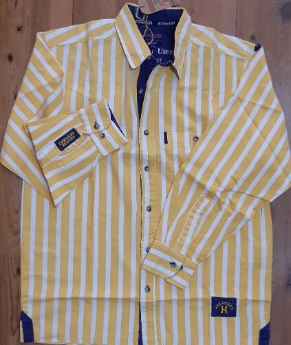 CAMICIA UOMO | MANICA LUNGA | CON TASCHINO | 100% COTONE | 140 Gr/m2 - Foto 9