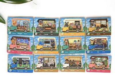 USA Version Choose Your Animal Crossing Amiibo Welcome Home RV Cards Open Box NA