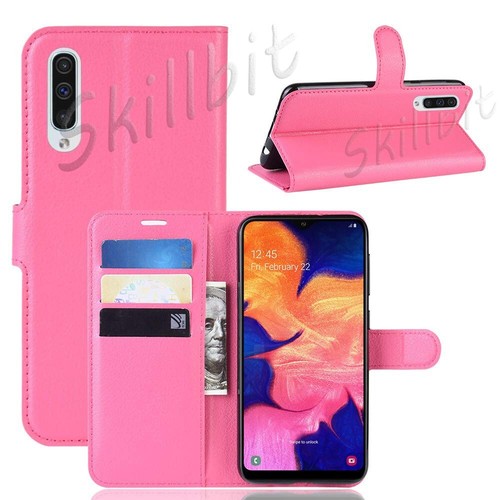COVER CUSTODIA PORTAFOGLIO LIBRO CARTE TESSERE PER SAMSUNG GALAXY A30s + VETRO - Zdjęcie 10 z 12