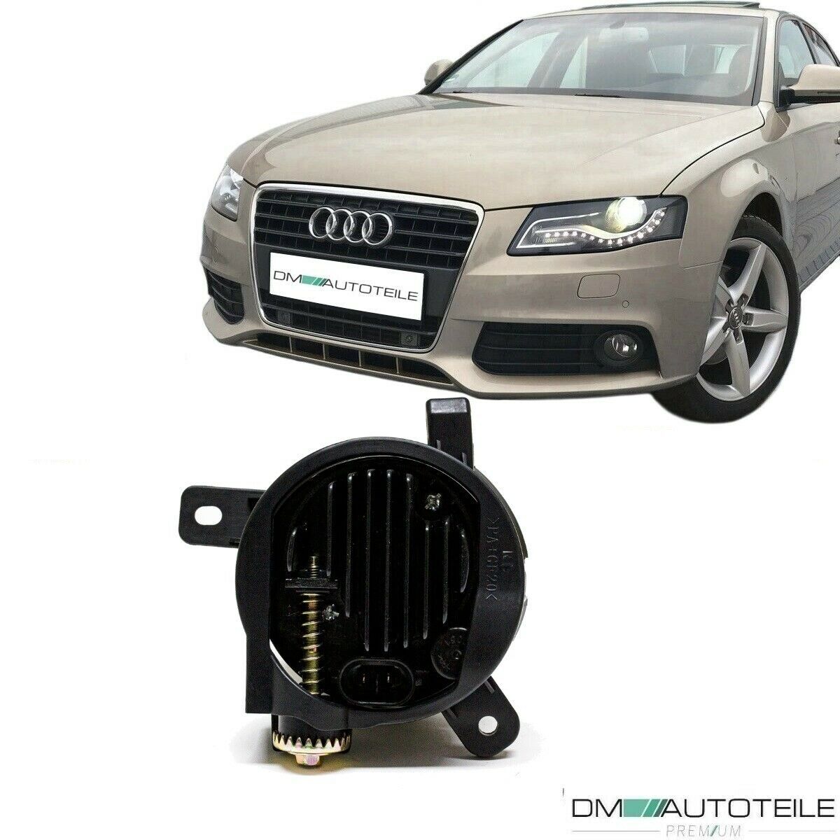 Audi A4 B8 Voll Led Scheinwerfer Nachrüsten Set VOLL LED Nebelscheinwerfer Smoke für Audi A4 B8 07-11 A6 4F 08-11
