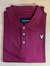 Image of LYLE AND SCOTT SOLID COLLARED SHORT SLEEVE POLO SHIRT