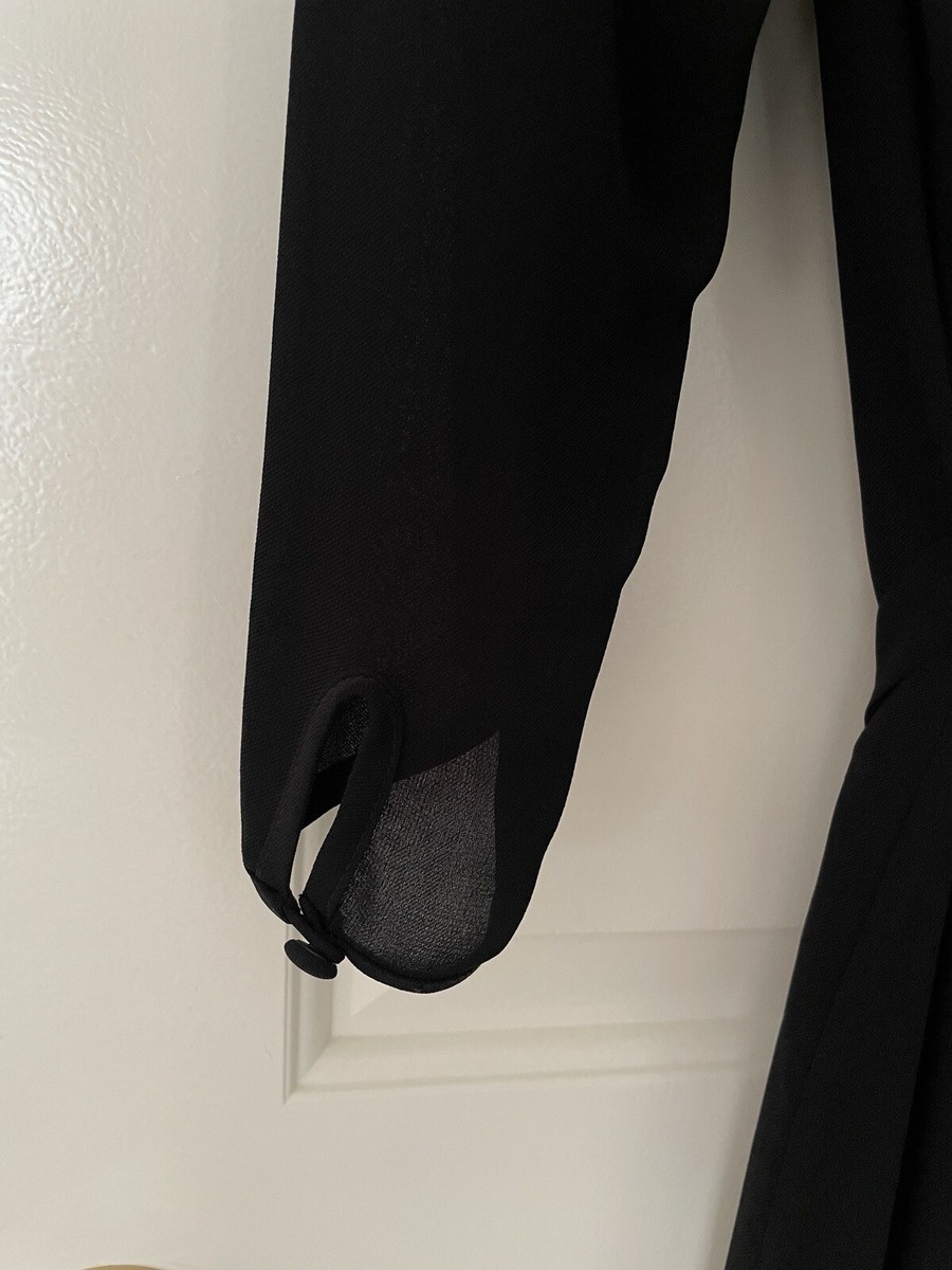 Peter Jensen Black Peter Pan Dress XS View 4