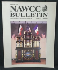 NAWCC Watch & Clock February 1990 #264 Engle Monumental Clock Fly Cutter