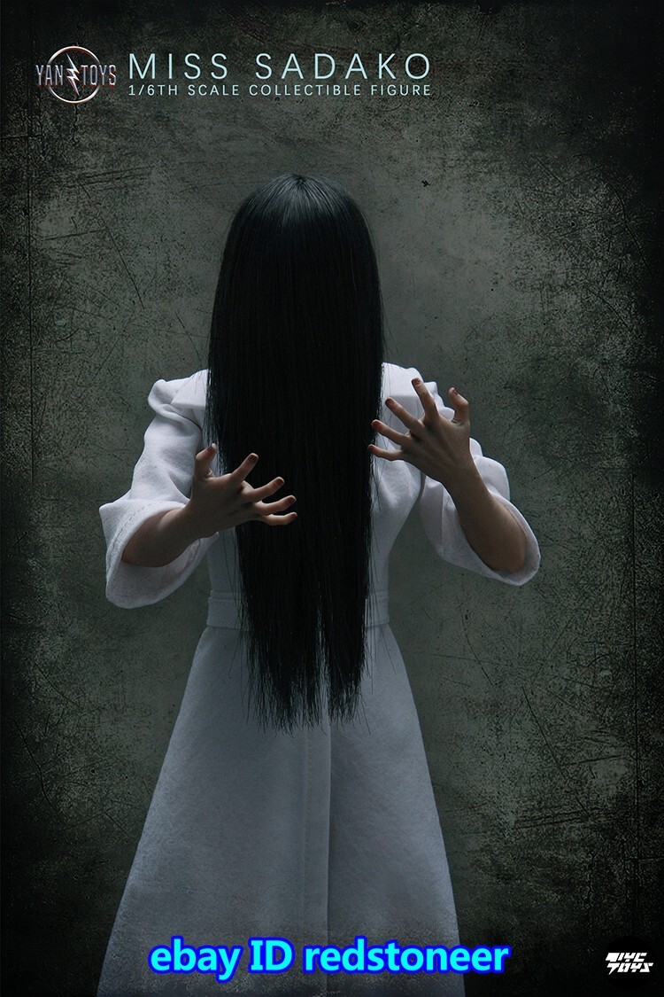 YANTOYS 1/6 ミス サダコ JR08 Miss Sadako In Stock YANTOYS JR08 Yamamura Sadako Ring 1/6 Movable Model