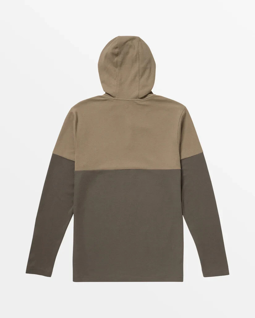 Volcom Camicia termica a maniche lunghe Nunez da uomo, Ardesia scura., S