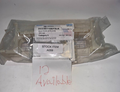 DCC50/110EFSLK DCC50110EFSLKBlock 110 EFS, 50 PR, CAT5E W/ Legs Category 5 QTY 1