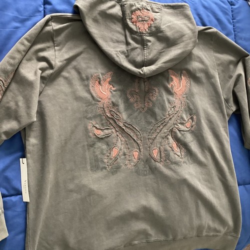 NWT Vertigo Women’s 3X Embroidered Full Zip Hoodie Jacket W/pockets ($140 Retail - Picture 7 of 12