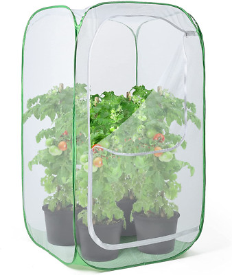 36'' Outdoor Mesh Plant Enclosure, Plant Cover for Pests, Bird and Pest Protectio