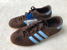 adidas ORIGINALS REKORD SUEDE Sneakers ungetragen Gr. 38 COFFEE/AL TI/