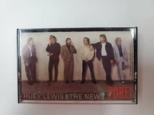Huey Lewis And The News FORE Cassette Tape 1986 Crysalis Plays Great 