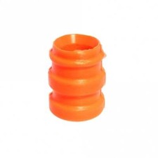 Apico Silicone Exhaust Sleeve - 21-23mm - KTM SX65/85/125/150 - Orange