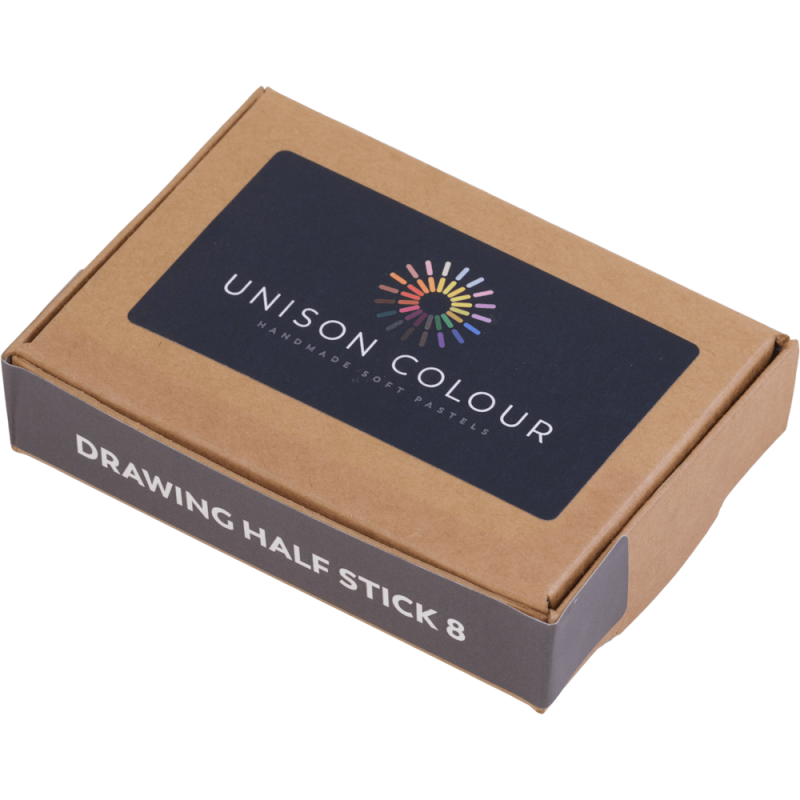 Unison Colour Half-Stick Soft Pastel Drawing Mini Set (8pc)