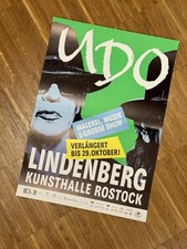Udo Lindenberg Plakat Poster Kunsthalle Rosto...