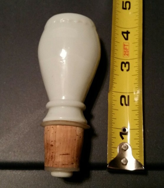 Vintage Head Wine Bottle Cork Pourer Stopper Topper Character eBay