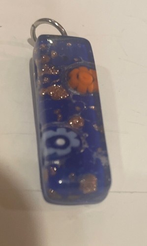 Rectangular Vetro Di Murano Glass Pendant