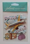 Jolee's Airplane Travel Places To Go! People To See! Scrapbooking Stickers