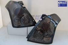 Smoked Altezza Tail Lights For 2004-2006 Suzuki Swift Hatchback Taillights Smoked Altezza Tail Lights For 2004-2006 Suzuki Swift Hatchback Taillights