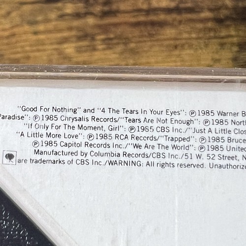 We Are the World USA For Africa Cassette Tape Vintage 1985 - Picture 4 of 7