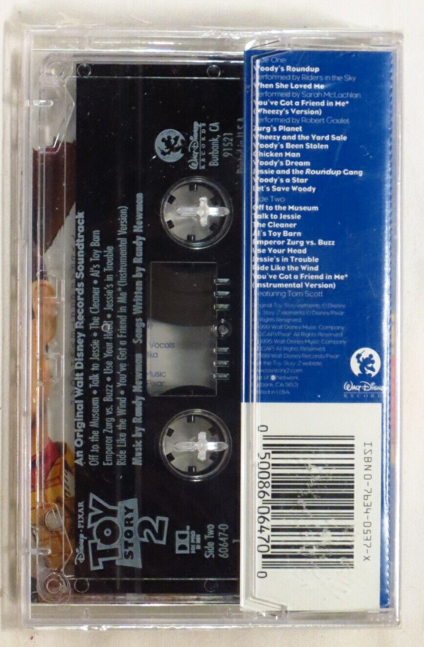 Toy Story 2 By Randy Newman Cassette Nov 1999 Disney For Sale Online Ebay