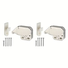 Easy Installation Spring Push Catch Touch Latch for Cabinets 2PCS