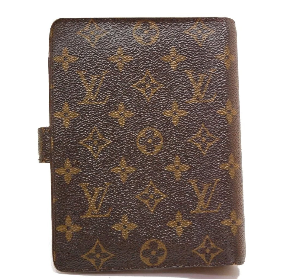 Auténtico LOUIS VUITTON Monograma Agenda MM Day Planner Cubierta SP1907 1209a Foto 4 de 4
