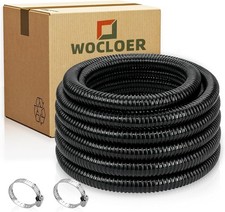 Pond Tubing 1-1/4 10 Feet Black Flexible PVC Pond Hose,Garden Pond PVC ...