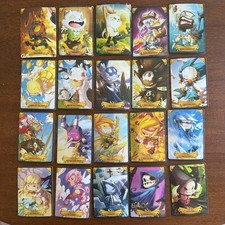 Lotto Carte Gioco Krosmaster Arena - 34 Personaggi Rare/Promo/Full Art - Spedizione Gratuita