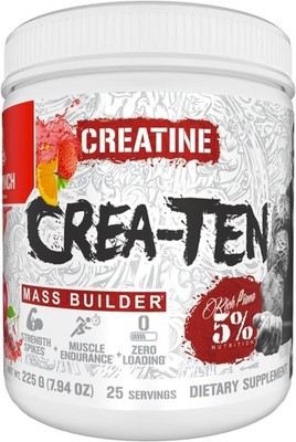 5% Nutrition CREA-TEN Createn Creatine Complex Muscle Growth 5 Flavors New