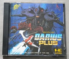 Complete Darius Plus Japanese HuCard PC Engine TurboGrafx NTSC-J