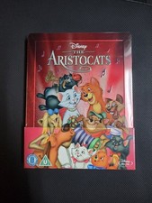 Disney the Aristocats ZAVVI BLU RAY Steelbook RARE SEALED REGION FREE 🇬🇧