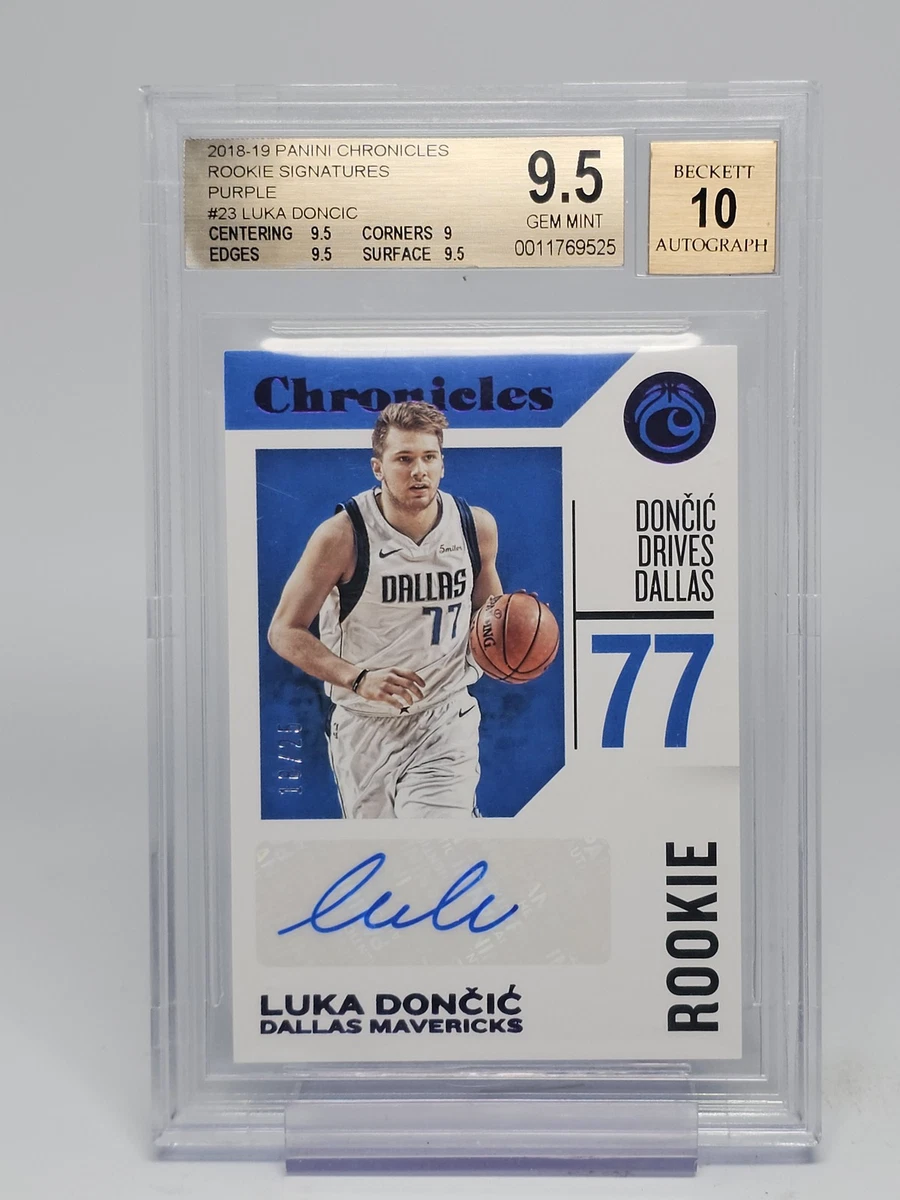 Luka Dončić Basketball Sports Trading Cards & Accessories