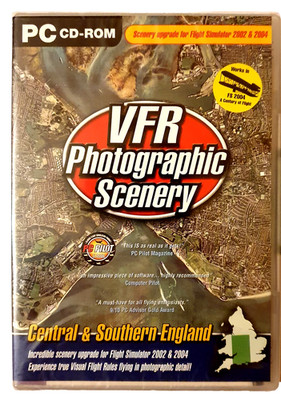 VFR Photographic Scenery Central & Southern England - Windows Expansion Pack, Neu
